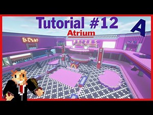 How to build Security Breach in MINECRAFT 12 A | Atrium 3/9 | Walls and Floors 1