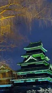 Matsumoto castle projection mapping