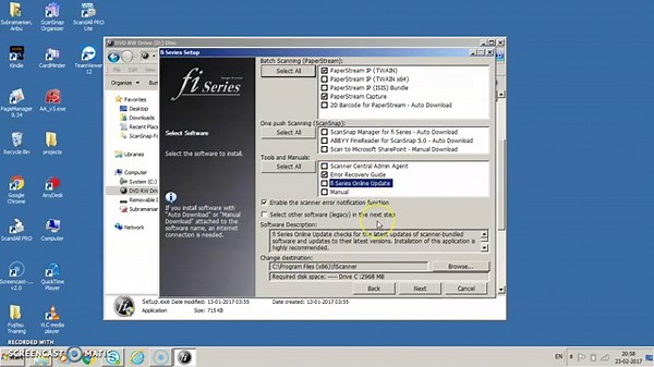 fujitsu Fi Series Software Installation