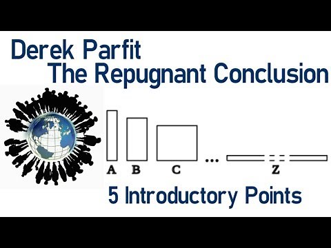 Derek Parfit: The Repugnant Conclusion