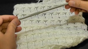 2.4K views · 93 reactions | Cluster Stitch Scarf - Crochet Tutorial...