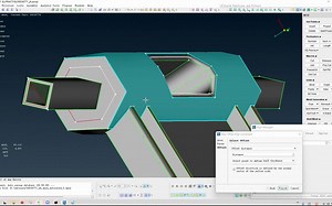 四面体与shell共节点