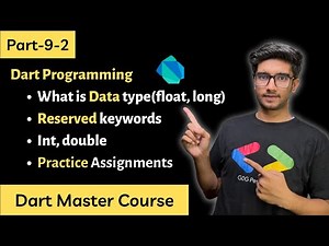 Part-9-2 What is variable & Data Type || Dart Programming Tutorials in Hindi/Urdu
