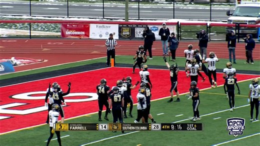 Southern Columbia finds the end zone! A look back at one of yesterday’s highlight moments. Watch more PIAA Football action on PCN and streaming with PCN Select. Visit pcnselect.com #HighSchoolFootball #PIAAFootball #PAFootball #StateCampionship #PCNSports #PCN | Pennsylvania Cable Network