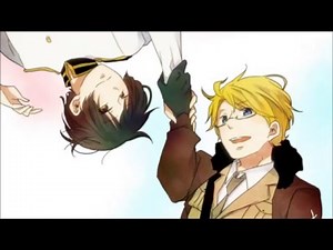 Hetalian☆Jet America x Japan [Rice Burgers]