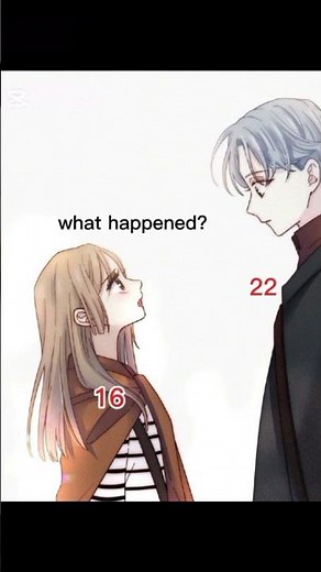6 years age gap love story #story #animestory
