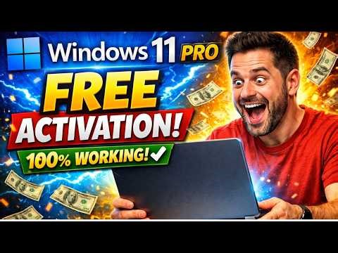 FREE Windows 11 Pro Activation 2026 🔥 100% Working Trick EXPOSED