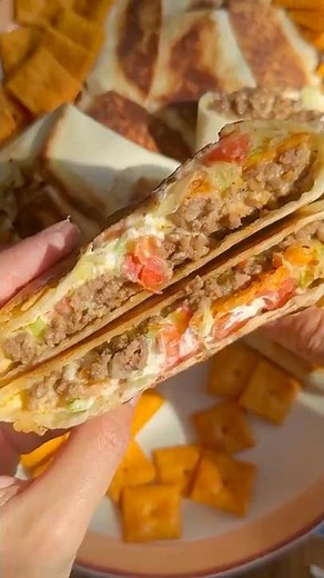 Mini Cheez-It Burrito Wraps
