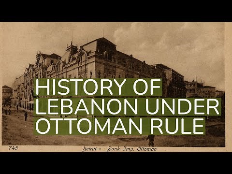 History of Lebanon under Ottoman rule