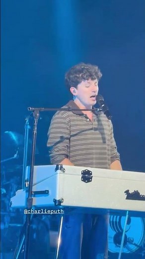 Charlie Puth performing "LA Girls" at Whatever’s Clever tour in Manchester, UK | July 22, 2026