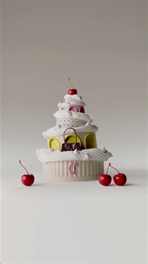 Meet the cake-inspired display deliciously taking over #ChristianLouboutin boutique windows.