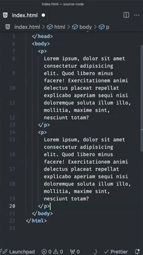 How to Create a Paragraph in html | HTML for Beginners #htmlforbeginners #html #indiancodestack