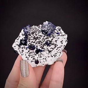 3.9K views · 719 reactions | Azurite on Dickite - Milpillas Mine,...