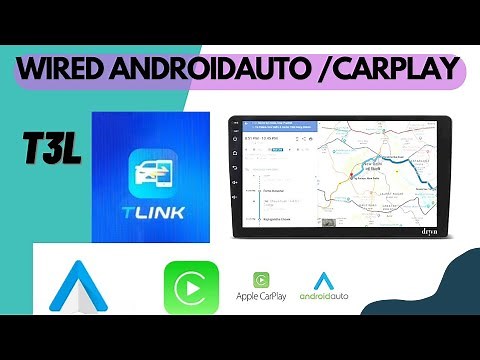 How to install Tlink app for( Android Auto/Carplay) in T3L Android Car stero.Tlink App in t3l