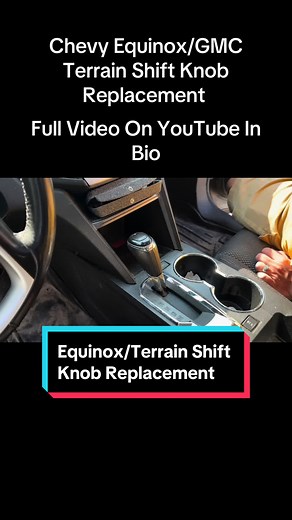 #chevyequinox #gmcterrain #shiftknob #autotips #cartips #mechanic
