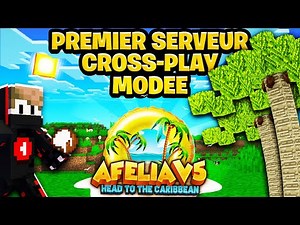 Le Premier Serveur Français Afelia , CrossPlay Moddé Pvp Faction Minecraft Java Et Bedrock
