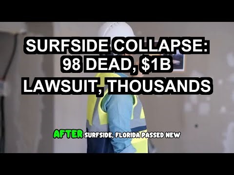 Surfside Collapse: 98 Dead, $1B Lawsuit, Thousands More at Risk