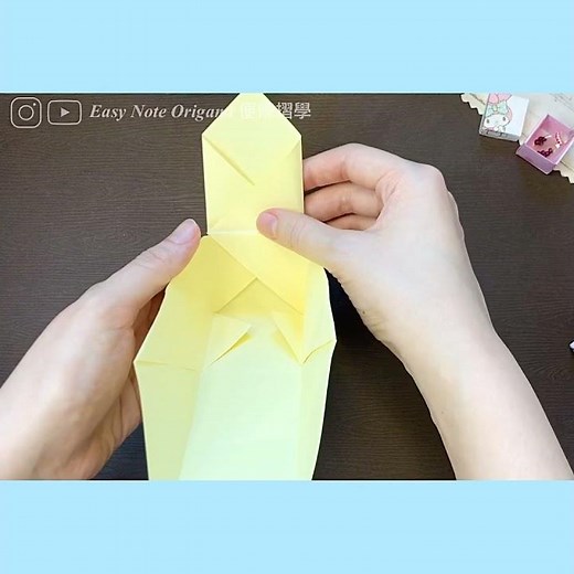 【一分鐘DIY】手作禮物盒🎁（詳細教學請點上方 ▶️相關影片 觀看!）｜包裝紙盒子折法｜摺紙盒｜小物手作｜情人節禮物｜Origami/Paper Gift Box｜Paper Crafts DIY