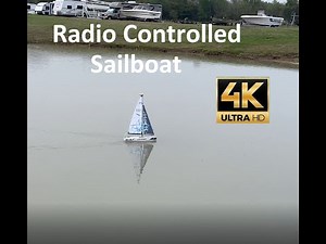 PLAYSTEM Voyager Radio Controlled Sailboat Drone Video