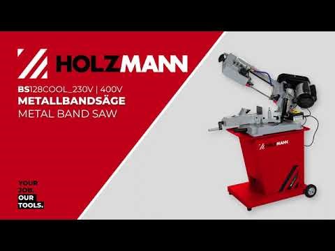 HOLZMANN MASCHINEN BS128COOL_230V/400V Πριόνι κορδέλας έως Φ125mm