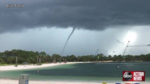 CHECK THIS OUT! | A viewer captured this waterspout near Sunwest Park in Hudson a short time ago. You can track the storms on our interactive radar here >> http://bit.ly/2stQN9M | Tampa Bay 28 - WFTS