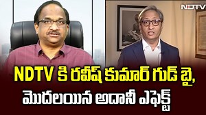 NDTVకి రవీష్ కుమార్ గుడ్ బై, మొదలయిన అదానీ ఎఫెక్ట్ || Adani effect begins, Ravish leaves NDTV A day after Prannoy Roy and Radhika Roy quit as the directors of the NDTV promoter company RRPR Holding Private Limited, Ravish Kumar, Senior Executive Editor at NDTV India, put in his papers on Wednesday “with immediate effect”. In an internal mail, the channel stated that the resignation comes into effect immediately. “Few journalists have impacted people as much as Ravish did. This reflects in the im