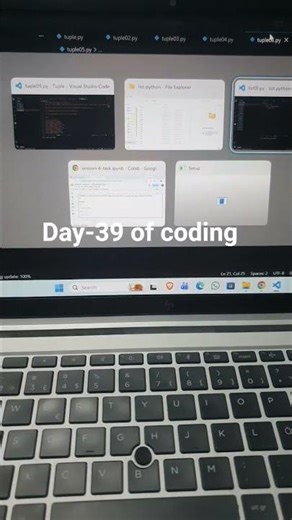 Day-39 of coding #python #coding #code #computerscience #vscode #pythoncode #keepcoding