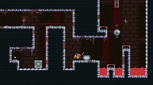 单人玩《死亡乐牢》Death Fungeon 喜加一，现在限时免费！结合了潜行与跑酷元素的高难度益智平台动作游戏。蹬墙跳很难操作。存档怕是有BUG。要管理员启动