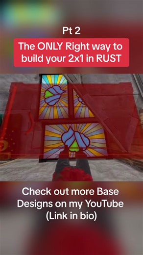 Go to my profile to see all my Base Designs! #rust #rustgame #rusttok #fyp #rustconsole #rustpc #rustclips #rustbase #rustbasebuild