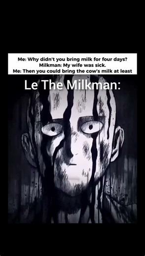 Milkman Got Angry After This Savage Joke 😂 | Funny Anime Edit #anime #memes