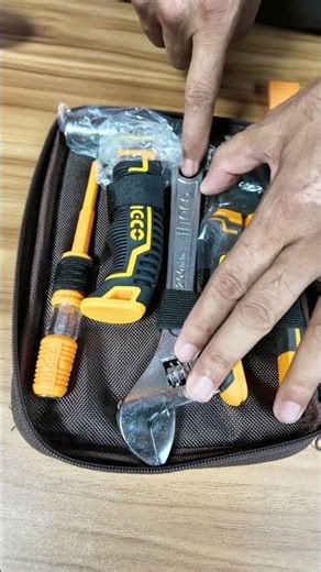 INGCO 9 Pcs hand tools set HKTH20809