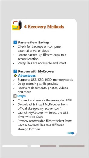Recover Files from Encrypted USB Drive (Without Data Loss)#usb #filerecovery