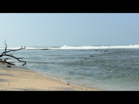 ASMR sound Beach ocean wave white sands for relaxing