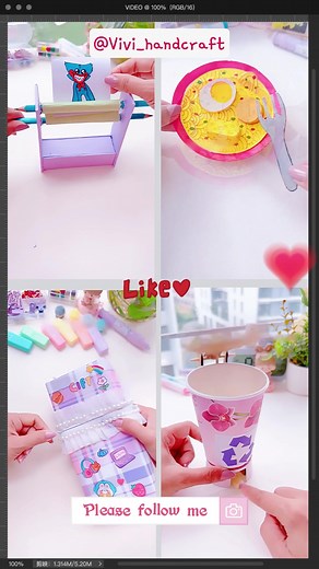 DIY 4 easy Paper craft ideas🌷🌷🌷🌟🌟🌟 #handcraft#diy#handmade#paper#foryou#fyp #foryoupage