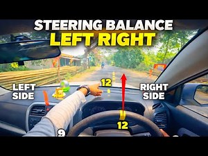 Steering BALANCE LEFT Side and RIGHT Side Judgement || Left and Right Side Judgement Using Steering