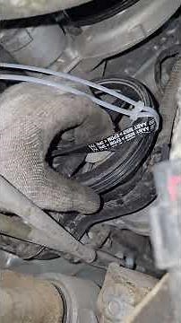 gmc brake booster belt installation trick #automotive smooth &easy wo
