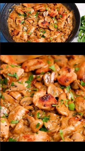 Schnelles & einfaches Putengeschnetzeltes 🥘 #rezepte #einfachgeschmack
