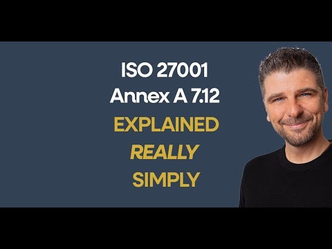 ISO 27001 Annex A 7.12 Cabling Security Explained Really Simply - Beginner's Guide