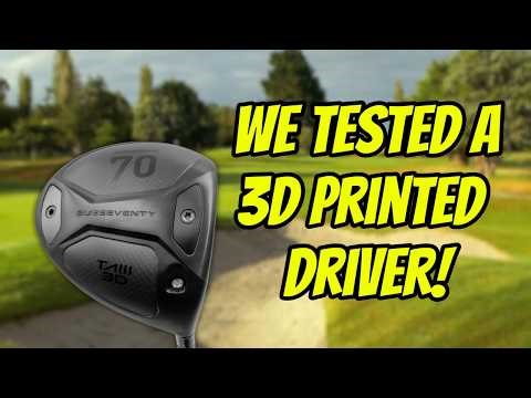 WE TESTED A 3D PRINTED DRIVER! (CRAZY DISTANCE)