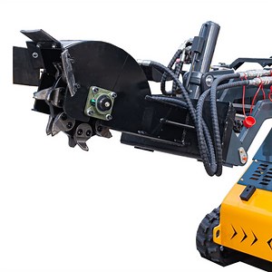MMS Stump Grinder Attachment for Mini Skid Steer Loaders High-Performance Stump Grinder Machine