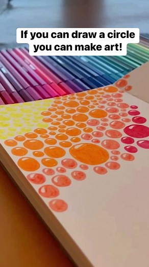 Easy pattern drawing idea. See 100 patterns to draw here: https://colormadehappy.com/patterns-to-draw/ | Color Made Happy