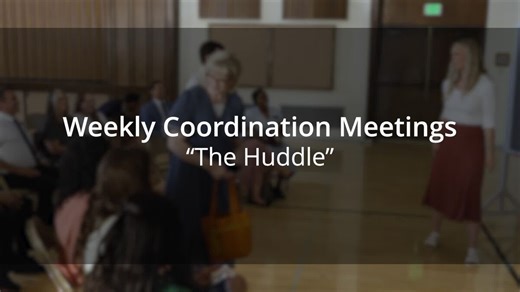 Weekly Coordination Meetings