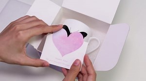 Butterfly Heat Color Changing Coffee Mug - 12oz Ceramic Cup Gift for Friends Family