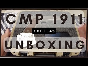 CMP 1911 .45 Service Grade unboxing 2023