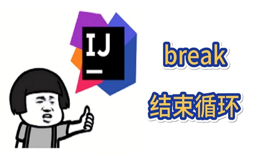 Java新手入门：break结束循环