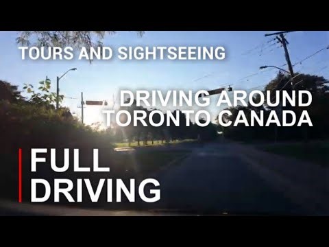 DRIVING TOUR AROUND TORONTO CANADA. 2026.