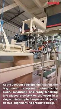 Auto Bag Placer | Automatic Bag Placer Machine for High-Speed Industrial Bagging Lines | PAYPER
