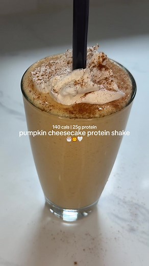 Pumpkin Cheesecake Protein Shake Recipe