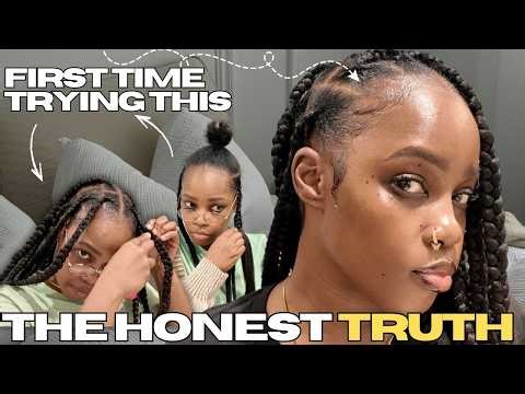 I Didn’t Expect This! 😱 My FIRST Time Trying Feed-In Box Braids… DID I FAIL? | MARY K. BELLA