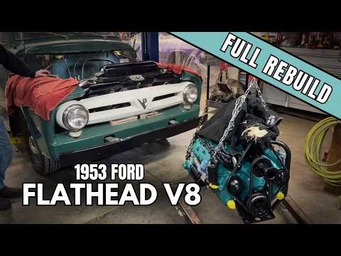 We Rebuilt a 1953 Ford Flathead V8… First Drive After Engine Overhaul